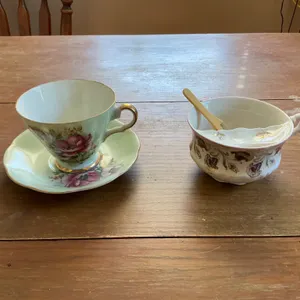 Porcelain Teacup Set