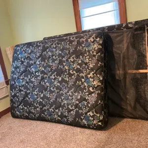 Full-Size Bed Frame and Mattress