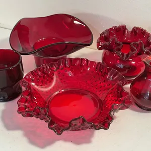 Fenton, Viking & Ruby Red Art Glass Collection