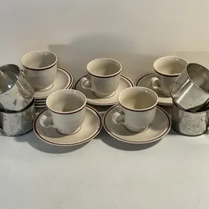 Hearthside Elegance Stoneware Coffee Service