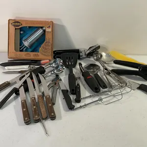 Mirro Decorator Set & Vintage Kitchen Utensils
