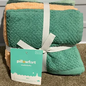 **NEW** Pillowfort 8pc 12"x12" Kids' Washcloth Set Boho