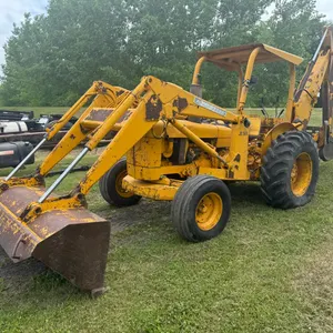 John Deere 9250 tractor loader backhoe