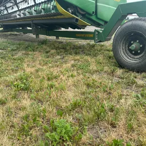 Transport Systems TS 35' single axle header trailer w/ front dolly