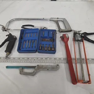 Caulking Gun, Hacksaw, Filter Wrench, Driver bits