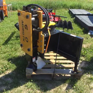 Unused AGROTK 680 Skid Steer Post Pounder