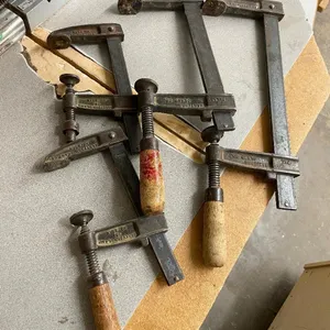 (4) Cast Iron Bar Clamps