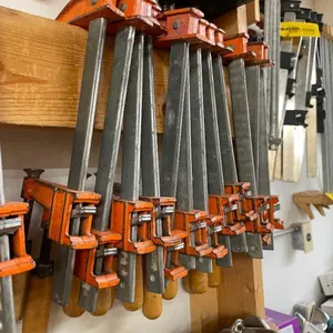 (12) Steel Bar Clamps