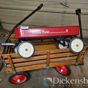 CLASSIC CHILDRENS WAGONS, QTY (2)