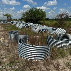 Approximately (60) culvert diaphragm pieces