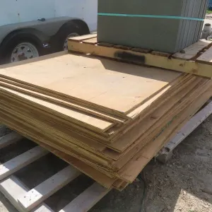 28 Sheets of ¾" Plywood, 4' × 8'