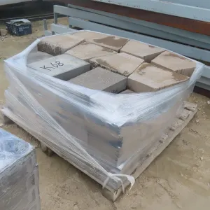 Approx 82 Patio Stones, 2 Types – 2½" × 8" × 11" and 4" × 10" up to 11"