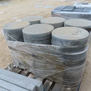 54 Round Cement Pads, 16" Diameter × 3" Thick