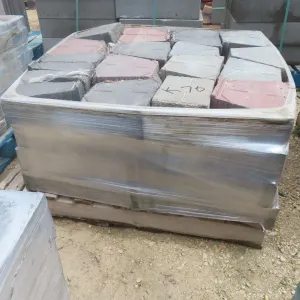 64 Patio Stones, 4" × 10" up to 11"