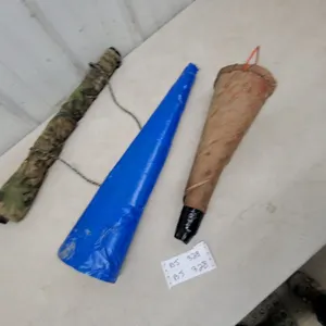 3 Elk Bugle Tube Calls: Camouflage, Blue Tape, and Handmade Bark
