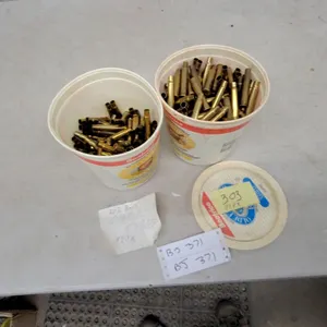 Two Tubs of Once-Fired Brass Cartridge Cases, .303 British