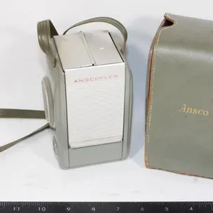ANSCO FLEX CAMERA IN ORIGINAL GENUINE LEATHER