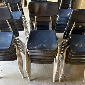 (16) School Desk Chairs 
- 17” floor to seat