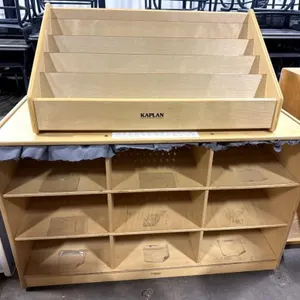 Wood Shelf and Organizer 40.5” x 17.5” x 25”