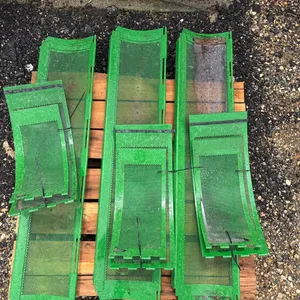 JD bean screens for S680 clean grain & tailings augers
