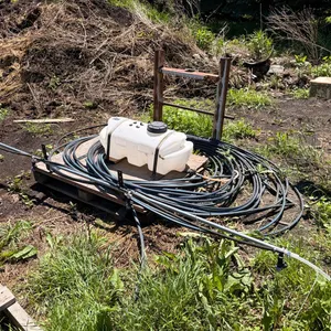 15 Gallon Fimco sprayer w/ quantity of tubing