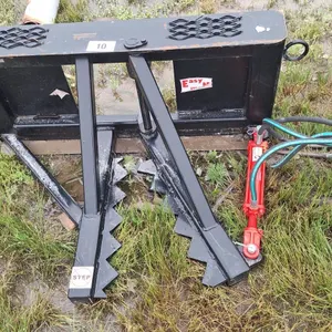 New Industrias America Hydraulic Skid Steer Mount Fence Post Puller