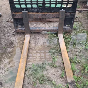 Pointer Attachement Skid Steer Mount Forks 48"