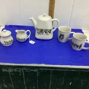 BERNIE BROWN COFFEE SET