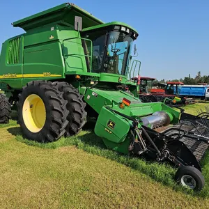 John Deere 9650 Conventional Combine, (2325hrs eng, 1697hrs thresh), S/N H09650W700488