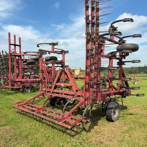 30 ft CIH 5500 Deep Tillage Cultivator w/ Rear Tine Harrows