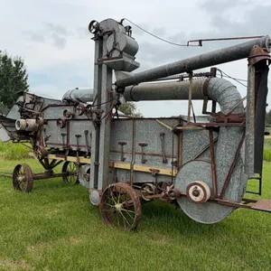 Keck-Gonnerman Company Thresh Machine. Sold Out of Edmonton. Very Nice Piece w/ Original Markings