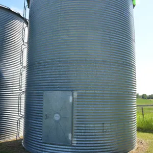 Twister 14’ x 6 Ring Grain Bin, Wood Floor (Marked T3 inside Door)