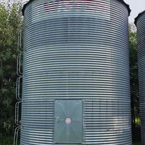 Twister 14’ x 6 Ring Grain Bin, Wood Floor (Marked T4 inside Door)