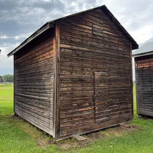 Wood Grainery on Skids (12w x 16l x 10h) (Marked S2)