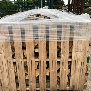 1/2 Cord of Dry, Split and Stacked Spruce Firewood