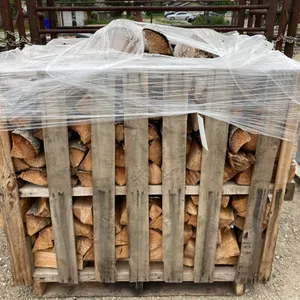 1/2 Cord of Dry, Split and Stacked Spruce Firewood