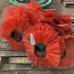 Bundle of (32) Used 6.4"x21 3/8" Wavy Sweeper Brushes