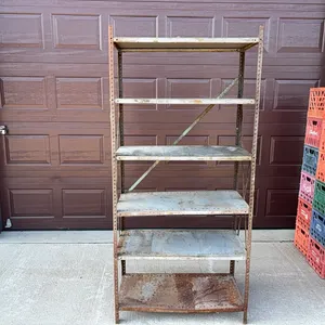 Metal shelf