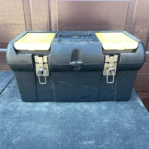 Tool box with wrenches