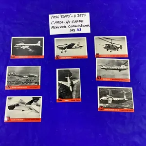 1956 TOPPS CARDS.  JETS