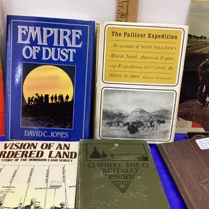 BOX OF HISTORICAL BOOKS