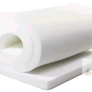 New AK TRADING CO. Professional Upholstery Foam 4" Thick, 24" Wide X 72" Long Regular Density, White