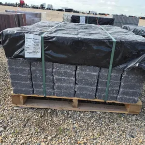 Roman Paver 8" X 10" X 2 3/8" Charcoal Patio Stones
 UNRESERVED