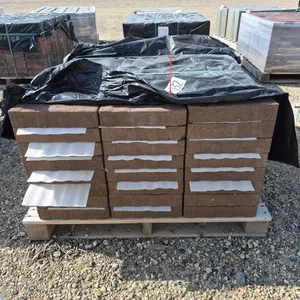 Red River Paver 12" X 12" X 2 3/8" Brown Patio Stones
 UNRESERVED