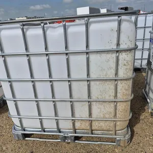 Empty 1000L Plastic Storage Tote
 UNRESERVED