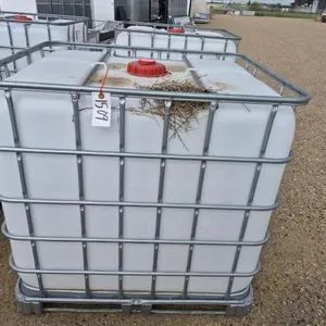 Empty 1000L Plastic Storage Tote
 UNRESERVED