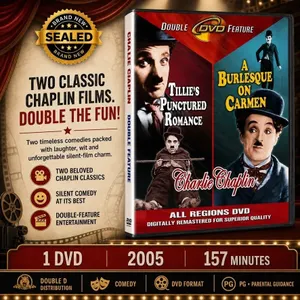 NEW DVD "2 CHARLIE CHAPLIN MOVIES "