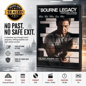 NEW DVD "THE BOURNE LEGACY" JEREMY RENNER 2012