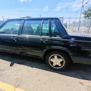 1988 VOLVO 740 TURBO INTERCOOLER, 4 DOOR SEDAN, BLACK, VIN YV1FX874XJ1263454,