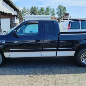 1998 FORD F150 TRITON V8, X-CAB, 4DR PICKUP, BLACK, VIN 2FTZX1769WCA54448,